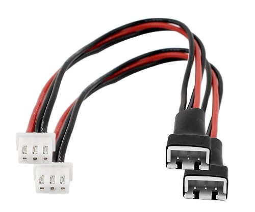 2X Stück JST-XH 2S Balancer-Kabel 20 cm Stecker Buchse LiPo Akku Ladegerät Verlängerung Adapter Silikonkabel von ikarex-shop