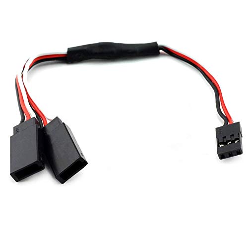 ikarex-shop 3 Stück Y Servokabel 15 cm Servo Verlängerungskabel 150 mm Verlängerung RC Kabel von ikarex-shop