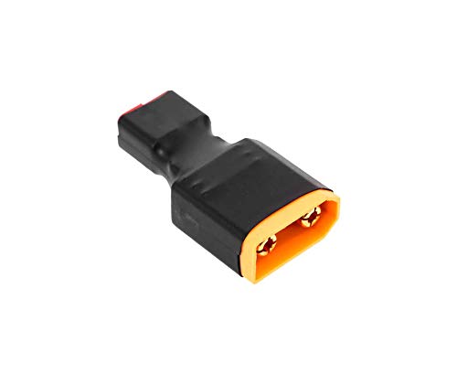 ikarex-shop Adapterkabel XT90 Stecker auf T Plug Buchse Kurz (1 Stück) Adapter Deans von ikarex-shop