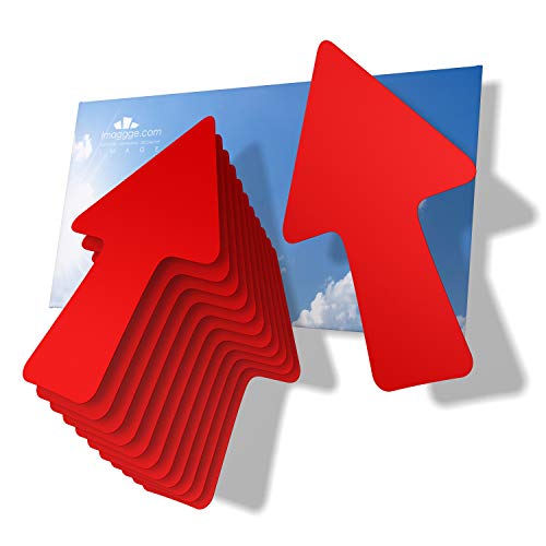 imaggge.com 12 Pfeile - rot - Warn- und Orientierungsaufkleber - Innen und Außen - Richtungen, Pfeilstrecke, Wegweiser imaggge.com 12 Pfeile - rot - Warn- und Orientierungsaufkleber - Innen und Außen - Richtungen, Pfeilstrecke, Wegweiser von imaggge.com