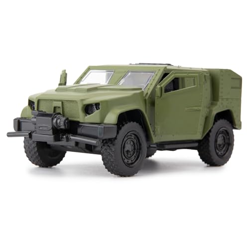 imtfzct 1/36 Militärischer Panzerwagen, explosionssicheres Spielzeugauto, Militärpanzer, JLTV Legierungsgussauto, Pull Back Spielzeugauto,Geschenke für Jungen(grün) von imtfzct