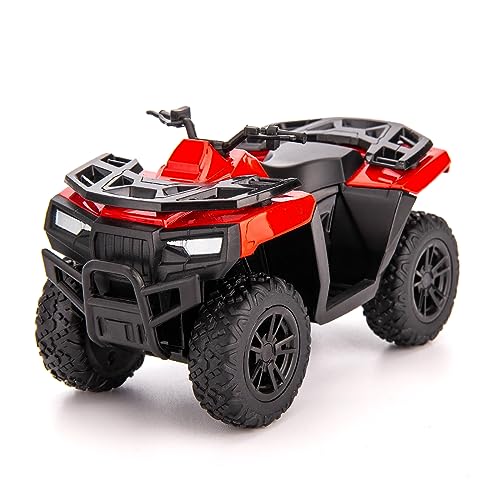 imtfzct 1/36 Strandmotorrad Casting Auto Modell,Geländemotorrad Zink Legierung Kinder Spielzeug Auto, Freizeit Auto, Kinder Spielzeug Auto, Geschenk für Jungen und Mädchen(rot) von imtfzct