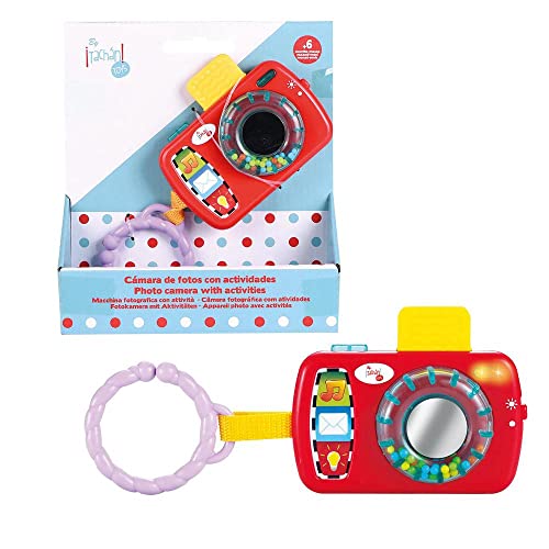 infunbebe 782T00506 Meine Fotokamera mit Beißring, Licht TACHAN spielzeuge mit sound, bunt von infunbebe