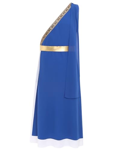 inhzoy Herren Griechische Götte Kostüme Ein-schulter Römische Toga Kleid Mit 2 Lage Überwurf Halloween Faschingskostüm Königsblau M inhzoy Herren Griechische Götte Kostüme Ein-schulter Römische Toga Kleid Mit 2 Lage Überwurf Halloween Faschingskostüm Königsblau M von inhzoy
