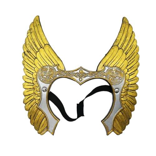 inlzdz Fantasy Crown Headpiece Griechischer Engelsflügel Kronen Renaissance Stirnband Für Halloween Gold Einheitsgröße inlzdz Fantasy Crown Headpiece Griechischer Engelsflügel Kronen Renaissance Stirnband Für Halloween Gold Einheitsgröße von inlzdz