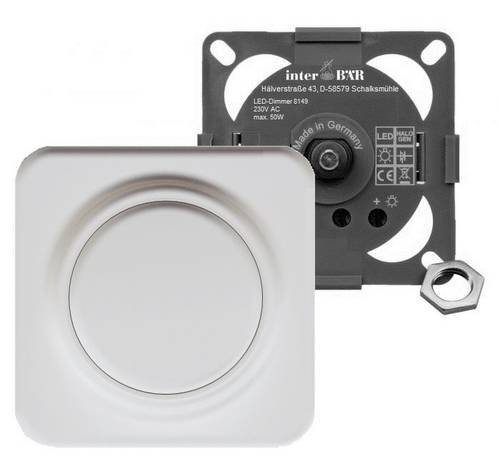 InterBär 8149-008.01 Möbeleinbau-Dimmer Weiß von interBär