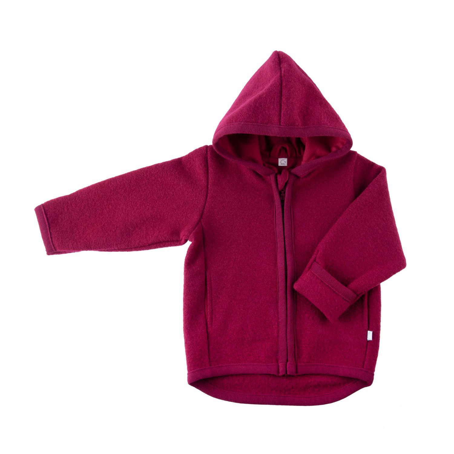 Iobio Jacke aus Wollwalk - Style Milo - Bordeaux 98 / 104 Iobio Jacke aus Wollwalk - Style Milo - Bordeaux 98 / 104 von iobio