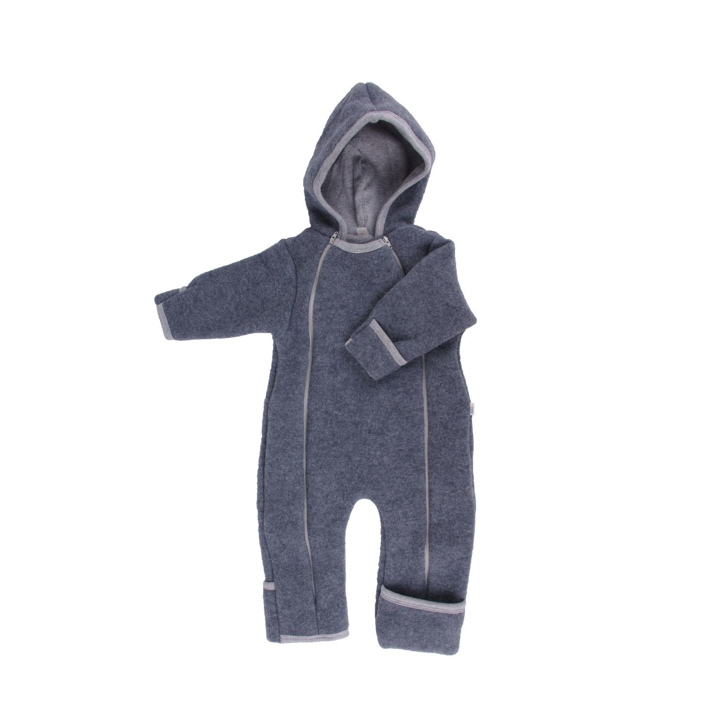 Iobio Wollfleece-Overall mit Doppelreißverschluss - 50 / 56 Anthrazit Iobio Wollfleece-Overall mit Doppelreißverschluss - 50 / 56 Anthrazit von iobio