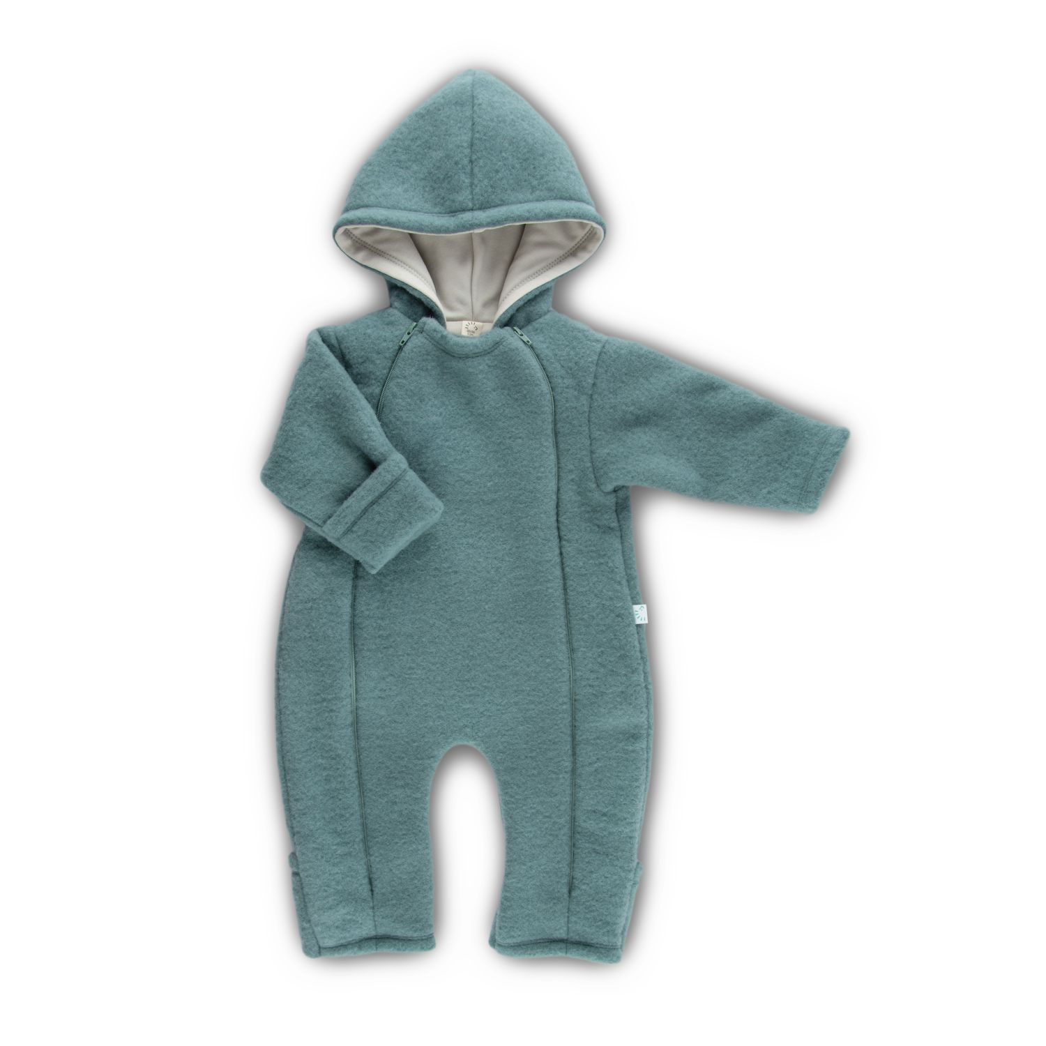 Iobio Wollfleece-Overall mit Doppelreißverschluss - Sage Green 74 / 80 Iobio Wollfleece-Overall mit Doppelreißverschluss - Sage Green 74 / 80 von iobio