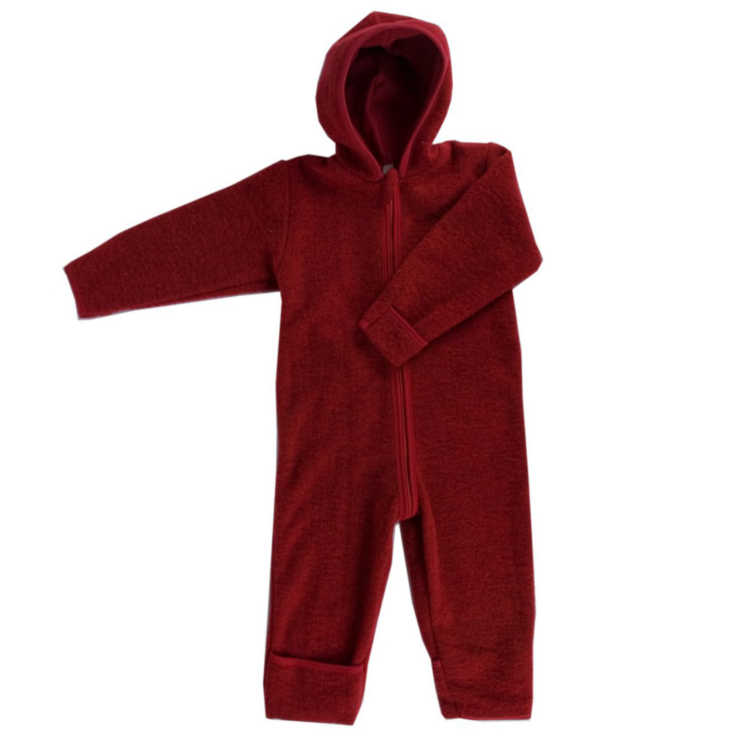 iobio Overall aus Wollfleece mit Reißverschluss - 74 / 80 Beere iobio Overall aus Wollfleece mit Reißverschluss - 74 / 80 Beere von iobio
