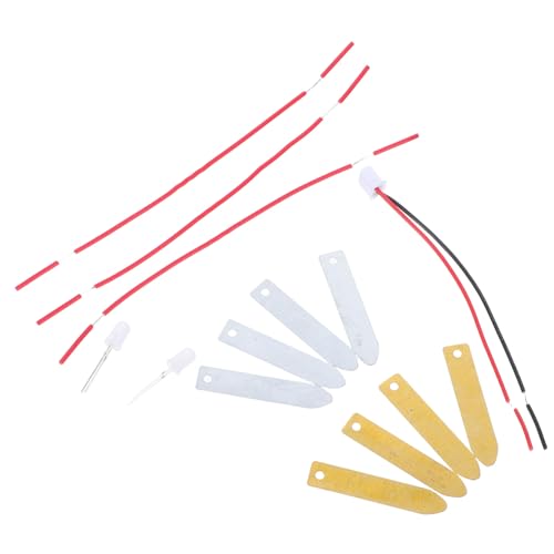 iplusmile 1 Satz Fruchtbatteriematerial Physik-wissenschafts-kit Kartoffelbatterie-Experiment Kartoffelbatterie-wissenschaftskit Hilfsmittel Für Den Physikunterricht DIY Lehrmittel Zink von iplusmile