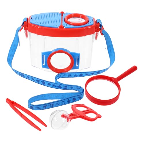 iplusmile 1 Set Beobachtungsbox Outdoor Set Wissenschaftsset Spinnenfänger Explorer Set Viewer Behälter Outdoor Explorer Set Für Rote Bauchmuskeln von iplusmile