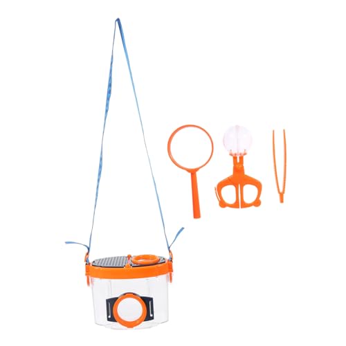 iplusmile 1 Set Insektenbeobachtungsbox Kit Spinnenfänger Explorer Outdoor Abenteuer Kit Insektenfalle Insektenfang Kit Insektenbetrachter Für Orange von iplusmile