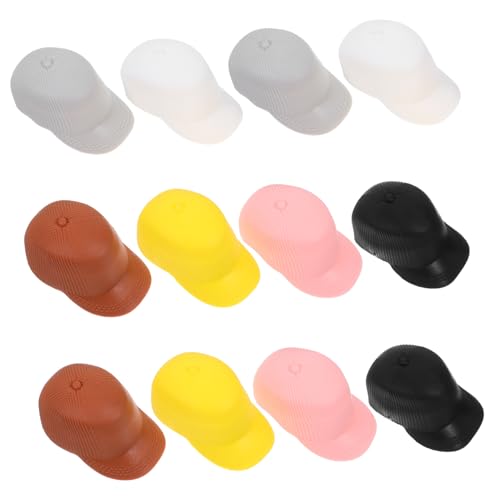 iplusmile 12 Stück Teiliges Mini Doll Hut Kleine Realistische Leichte Plastik Entenschnabel Kappen Langlebig Hautfreundlich für DIY Puppenhaus Deko Schmuckherstellung Puppenaccessoires iplusmile 12 Stück Teiliges Mini Doll Hut Kleine Realistische Leichte Plastik Entenschnabel Kappen Langlebig Hautfreundlich für DIY Puppenhaus Deko Schmuckherstellung Puppenaccessoires von iplusmile