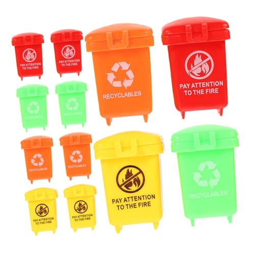 iplusmile 12 Stück Teiliges Miniatur Mülleimer mit Deckeln Kindersicheres Puppenhaus Zubehör Glatte Kanten Vielseitig für Spielzeugorganisation für Jungen und Mädchen iplusmile 12 Stück Teiliges Miniatur Mülleimer mit Deckeln Kindersicheres Puppenhaus Zubehör Glatte Kanten Vielseitig für Spielzeugorganisation für Jungen und Mädchen von iplusmile