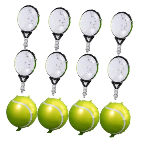 iplusmile 12 Stück Teiliges Tennis Party mit Grünen Tennisschläger Folienballons und Hellgrünen Tennisball Luftballons Langlebig Luftdicht für Tennis Dekoration und Sport Motto Feiern iplusmile 12 Stück Teiliges Tennis Party mit Grünen Tennisschläger Folienballons und Hellgrünen Tennisball Luftballons Langlebig Luftdicht für Tennis Dekoration und Sport Motto Feiern von iplusmile