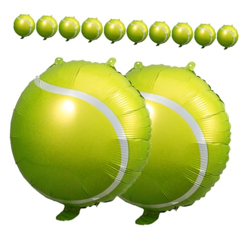 iplusmile 12 Stück Teiliges Tennisball Luftballons Aufblasbare Sportdeko Helle Farben Robust zum Aufhängen für Sport Themenpartys und Geburtstagsfeiern iplusmile 12 Stück Teiliges Tennisball Luftballons Aufblasbare Sportdeko Helle Farben Robust zum Aufhängen für Sport Themenpartys und Geburtstagsfeiern von iplusmile