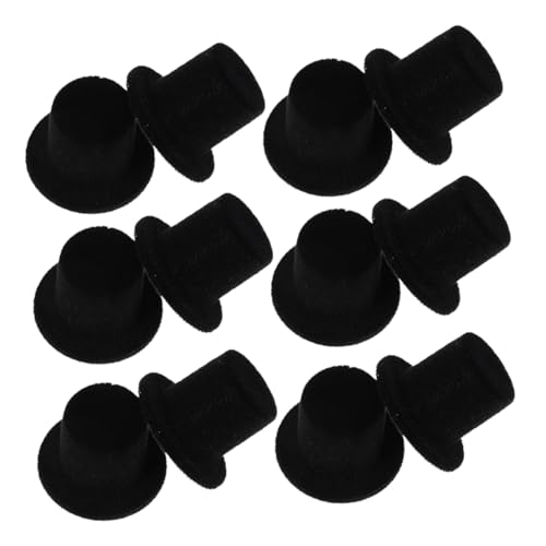 iplusmile 15 Stück Teiliges Mini Zauberhüte aus Schwarzem Velours Winzige Puppenhüte für DIY Bastelprojekte Kawaii Mini Hüte für Schneemann und Clown Dekoration Weihnachts und Halloween iplusmile 15 Stück Teiliges Mini Zauberhüte aus Schwarzem Velours Winzige Puppenhüte für DIY Bastelprojekte Kawaii Mini Hüte für Schneemann und Clown Dekoration Weihnachts und Halloween von iplusmile