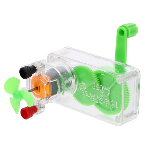 iplusmile Handkurbelgenerator Modell DIY Montage Generator Junge Mädchen Wissenschaft Experiment Tragbar Ohne Batterie Manuell Energieumwandlung Lernen iplusmile Handkurbelgenerator Modell DIY Montage Generator Junge Mädchen Wissenschaft Experiment Tragbar Ohne Batterie Manuell Energieumwandlung Lernen von iplusmile