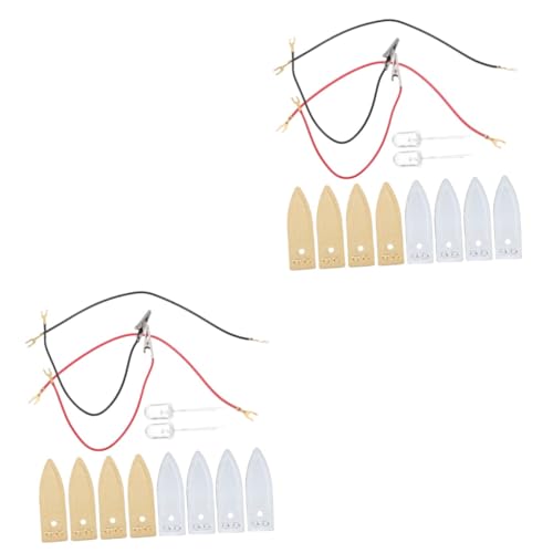 iplusmile 2 Sätze Batterie Experimentierset Batterien Tragbares Ladegerät Wiederaufladbare Experimentierzubehör Powerbank Für Elektrodenstreifen Kupferplatte Obst Experimentierwerkzeuge von iplusmile