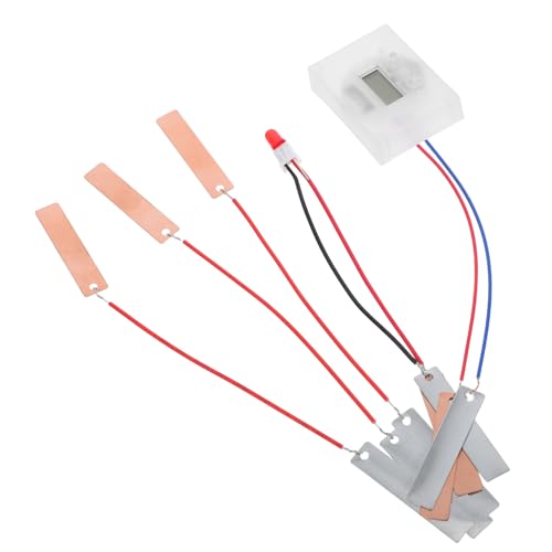 iplusmile 2 Sätze Fruchtbatterie Stromerzeugungsexperiment Batterien Elektronische Uhr Lernspielzeug Wissenschaftliche Experimente Elektronisches Lehrexperiment Obstbatterie von iplusmile