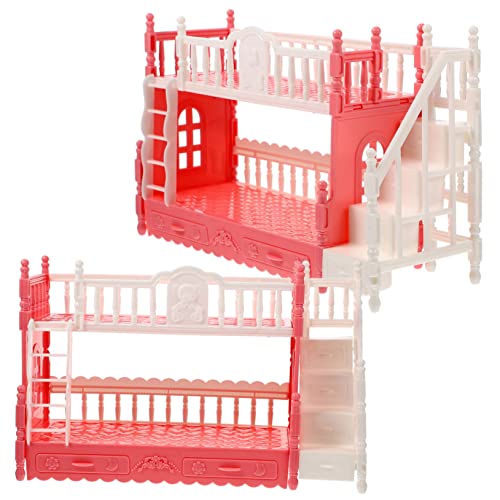 iplusmile 2 Sätze Miniatur Puppenhaus Möbel Mini Doppelstockbett Modell Langlebiges Sicheres Mini Etagenbett Realistisches Design für Puppenhaus Dekoration und Rollenspiele Zufällige Farbe iplusmile 2 Sätze Miniatur Puppenhaus Möbel Mini Doppelstockbett Modell Langlebiges Sicheres Mini Etagenbett Realistisches Design für Puppenhaus Dekoration und Rollenspiele Zufällige Farbe von iplusmile
