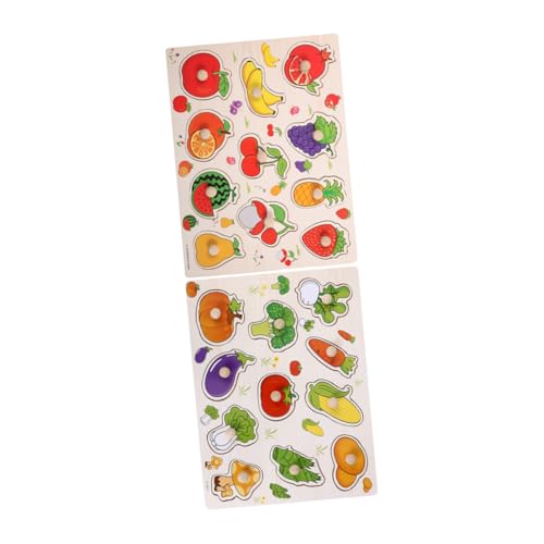 iplusmile 2 Stück Holzpuzzle Teiliges Früchte und Gemüse Montessori Lernspielzeug aus Robustem Holz für Vorschulkinder Pädagogisches Steckspiel und Sozialkompetenz iplusmile 2 Stück Holzpuzzle Teiliges Früchte und Gemüse Montessori Lernspielzeug aus Robustem Holz für Vorschulkinder Pädagogisches Steckspiel und Sozialkompetenz von iplusmile
