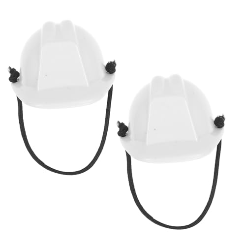 iplusmile 2 Stück Sicherheitshelm für Haustiere Mini-Bauhut Mini-Schutzhelm für Puppe Miniaturhelm für Haustiere Miniatur-Bauhut Miniatur-Bauhelm Puppenhelm Miniatur-Schutzhelm Plastik Weiß iplusmile 2 Stück Sicherheitshelm für Haustiere Mini-Bauhut Mini-Schutzhelm für Puppe Miniaturhelm für Haustiere Miniatur-Bauhut Miniatur-Bauhelm Puppenhelm Miniatur-Schutzhelm Plastik Weiß von iplusmile