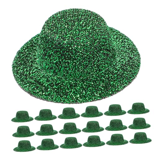 iplusmile 20 Stück Teiliges Mini Jazz Hut Miniatur Puppenhut DIY Bastelzubehör Partydekorationen Dunkelgrün für Puppenhaus Accessoires und Cosplay iplusmile 20 Stück Teiliges Mini Jazz Hut Miniatur Puppenhut DIY Bastelzubehör Partydekorationen Dunkelgrün für Puppenhaus Accessoires und Cosplay von iplusmile