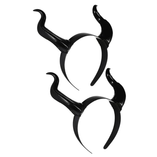 iplusmile 2Stücke Lustiges Stirnband für Halloween Abnehmbar für Kostümpartys und Cosplay Teufelshörner Haarreif Kreative Halloween Deko für Erwachsene iplusmile 2Stücke Lustiges Stirnband für Halloween Abnehmbar für Kostümpartys und Cosplay Teufelshörner Haarreif Kreative Halloween Deko für Erwachsene von iplusmile