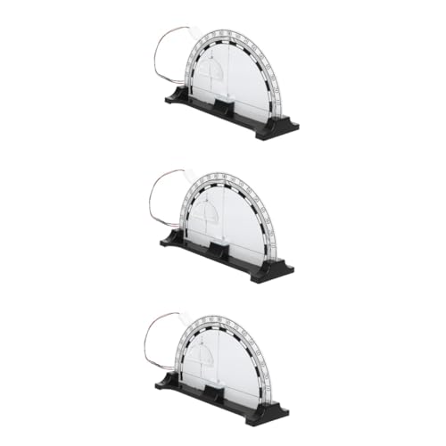 iplusmile 3 Sätze Optische Experimentiergeräte konvex Physik-Experimentiergeräte Lichtreflexions-Demonstrator Kaleidoskop Requisiten Lernen Physikalisch-optisches Experiment Plastik Black von iplusmile