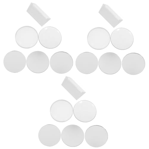 iplusmile 3 Sätze Optische Linse Lernhilfe Für Experimente Vergrößerungslinse Linse Für Lupe Linsenphysik Für Das Labor Runde Konvexe Linse Konvexe Linsen Experiment Liefert Transparent Glas von iplusmile