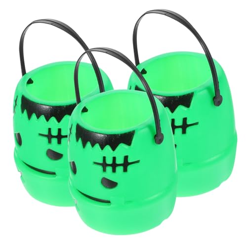 iplusmile 3Stücke Halloween Kürbis Eimer Kunststoff Süßigkeiten Halter für Halloween Partys Wiederverwendbar und Tragbar für Sammeln von Süßigkeiten und Dekoration iplusmile 3Stücke Halloween Kürbis Eimer Kunststoff Süßigkeiten Halter für Halloween Partys Wiederverwendbar und Tragbar für Sammeln von Süßigkeiten und Dekoration von iplusmile