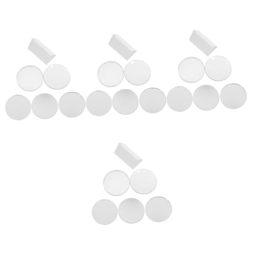 iplusmile 4 Sätze Optische Linse Runde Konvexe Linse Linsenphysik Für Das Labor Lernhilfe Für Experimente Vergrößerungslinse Linse Für Lupe Physikalisch-optisches Experiment Glas Transparent von iplusmile