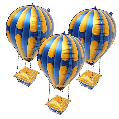iplusmile 4 Stück Aluminium Folienballons Heißluftballon Deko Blau Geburtstagsdeko Shower Party Festliche Kinderzimmer Dekoration iplusmile 4 Stück Aluminium Folienballons Heißluftballon Deko Blau Geburtstagsdeko Shower Party Festliche Kinderzimmer Dekoration von iplusmile