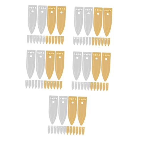 iplusmile 5 Sätze Fruchtbatterie Experimente Experimentierkasten Kinderexperimente Elektrodenstreifen Set Zinkplatten Zinkmetallstreifen Physik-experimentierset Kupfer 50 Stück * 5 von iplusmile