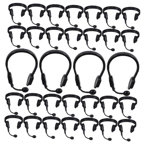 iplusmile 50 Stück Teiliges Miniatur Mikrofon Headset Zubehör für Puppen Kleine Schwarze Kopfhörer für DIY Puppenhaus Dekoration Kreative Plastik Cosplay Kopfhörer Detailreich und Kompakt iplusmile 50 Stück Teiliges Miniatur Mikrofon Headset Zubehör für Puppen Kleine Schwarze Kopfhörer für DIY Puppenhaus Dekoration Kreative Plastik Cosplay Kopfhörer Detailreich und Kompakt von iplusmile