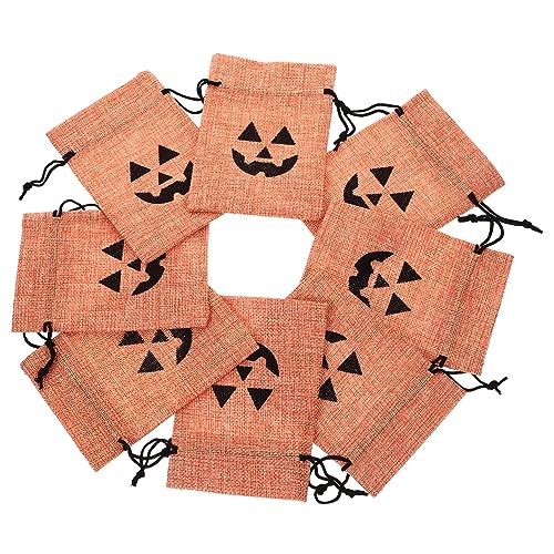 iplusmile 50Stücke Halloween Geschenkbeutel mit Kordelzug Durchsichtige Süßigkeitentüten im Kürbis für Halloween Partys Snacktaschen iplusmile 50Stücke Halloween Geschenkbeutel mit Kordelzug Durchsichtige Süßigkeitentüten im Kürbis für Halloween Partys Snacktaschen von iplusmile