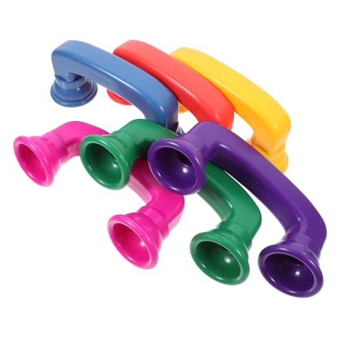 iplusmile 6 Stück Teiliges Abs Flüstertelefon für Farbigem Telefonhörer Sichere Kanten Fördert Lesen Konzentration und Sprachentwicklung Pädagogisch für Vorschulkinder iplusmile 6 Stück Teiliges Abs Flüstertelefon für Farbigem Telefonhörer Sichere Kanten Fördert Lesen Konzentration und Sprachentwicklung Pädagogisch für Vorschulkinder von iplusmile