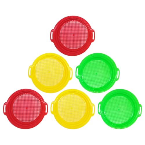 iplusmile 6Stücke Teiliges Sandsieb für Interaktives Sandspielzeug und Robustes Kunststoffmaterial für Stundenlangen Spielspaß Am Strand Schätzen iplusmile 6Stücke Teiliges Sandsieb für Interaktives Sandspielzeug und Robustes Kunststoffmaterial für Stundenlangen Spielspaß Am Strand Schätzen von iplusmile