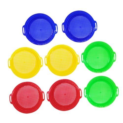 iplusmile 8 Stück Mit Sandfilter Strandsichter Strandwerkzeug Strandspielspielzeug Strandsandsifter Outdoor-Sandspielzeug Sandsifterstrand Strandvorräte Sandsieb für Strand Plastik iplusmile 8 Stück Mit Sandfilter Strandsichter Strandwerkzeug Strandspielspielzeug Strandsandsifter Outdoor-Sandspielzeug Sandsifterstrand Strandvorräte Sandsieb für Strand Plastik von iplusmile