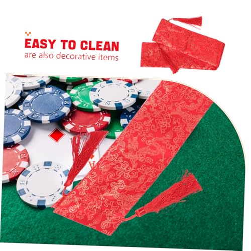 iplusmile Amerikanischer Mahjong Pusher Schutzbezug Dekorative Schutzhülle mit Zugband Widerstandsfähiger Rack Protector für Pushers Praktischer Aufbewahrungsschlauch für Mahjong Zubehör iplusmile Amerikanischer Mahjong Pusher Schutzbezug Dekorative Schutzhülle mit Zugband Widerstandsfähiger Rack Protector für Pushers Praktischer Aufbewahrungsschlauch für Mahjong Zubehör von iplusmile