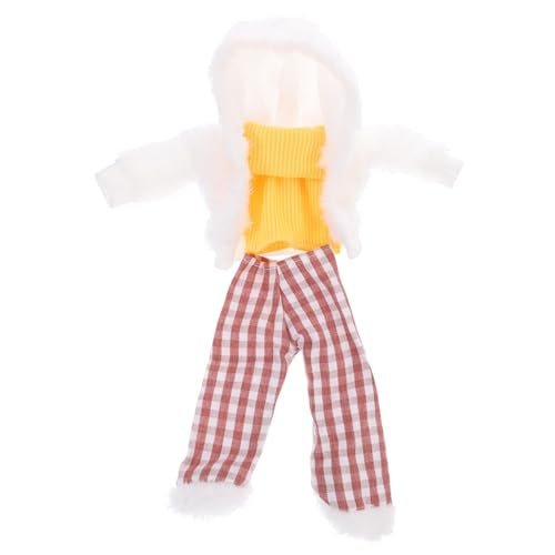 iplusmile Doll Costume Rotes Karomuster Puppenkleid Mädchen Puppe Skirt Dekorativ Waschbar Wiederverwendbar Ersatzkleidung iplusmile Doll Costume Rotes Karomuster Puppenkleid Mädchen Puppe Skirt Dekorativ Waschbar Wiederverwendbar Ersatzkleidung von iplusmile