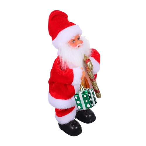 iplusmile Elektrische Weihnachtsmann Dekofigur mit Musik und Beweglichen Gelenken Lustiges Cartoon für Vielseitige Weihnachtsdekoration für Party und Heim Festliche Tisch und iplusmile Elektrische Weihnachtsmann Dekofigur mit Musik und Beweglichen Gelenken Lustiges Cartoon für Vielseitige Weihnachtsdekoration für Party und Heim Festliche Tisch und von iplusmile