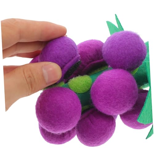 iplusmile Filz Traubenspielzeug Nicht Gewebtes Material Fördert Kognitive Fähigkeiten Kreatives Lernspielzeug für Haushalt und Geeignet als für Geburtstage und Weihnachten iplusmile Filz Traubenspielzeug Nicht Gewebtes Material Fördert Kognitive Fähigkeiten Kreatives Lernspielzeug für Haushalt und Geeignet als für Geburtstage und Weihnachten von iplusmile