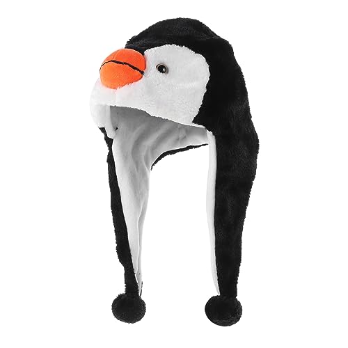 iplusmile Kuschelige Pinguin Mütze Winterhut Plüsch Tierkostüm Party Dress Up Hut Warm Mädchen Jungen iplusmile Kuschelige Pinguin Mütze Winterhut Plüsch Tierkostüm Party Dress Up Hut Warm Mädchen Jungen von iplusmile