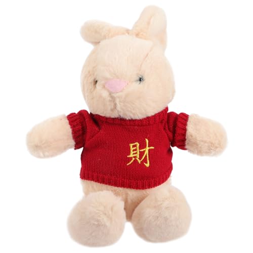 iplusmile Kuscheliges Kawaii Plüschhäschen mit Weichem Strickpullover Dekoratives Osterparty Stofftier für Kinderzimmer Schlafbegleiter und Niedliches für Jungen und Mädchen iplusmile Kuscheliges Kawaii Plüschhäschen mit Weichem Strickpullover Dekoratives Osterparty Stofftier für Kinderzimmer Schlafbegleiter und Niedliches für Jungen und Mädchen von iplusmile