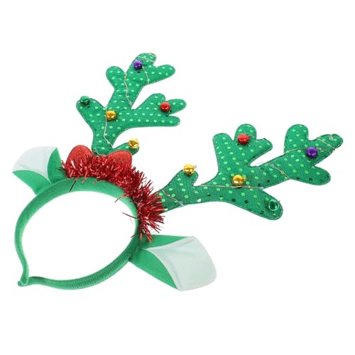 iplusmile LED Weihnachts Stirnband mit Realistischen Rentiergeweihen Grüner Leuchtkopfband für Party Weihnachtsfeier und Bequem und Rutschfest Festliche Beleuchtung iplusmile LED Weihnachts Stirnband mit Realistischen Rentiergeweihen Grüner Leuchtkopfband für Party Weihnachtsfeier und Bequem und Rutschfest Festliche Beleuchtung von iplusmile