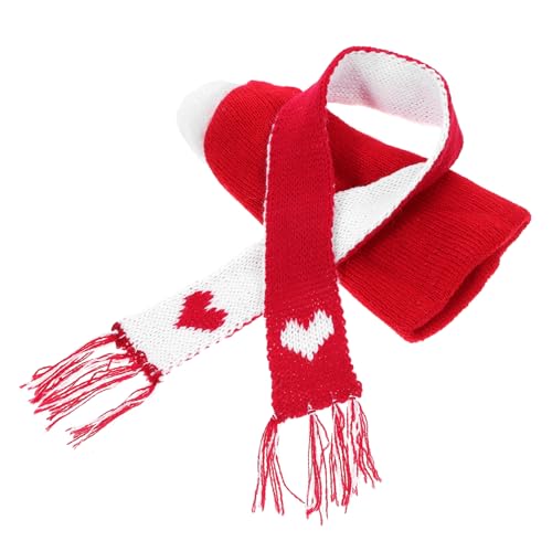 iplusmile Mini Gestricktes Weihnachtsmützen und Schal für Puppen und Dekoration Handgefertigtes Festliches Zubehör für DIY Basteln Flaschenhüllen Mini Schneemann Ornament in Rot mit iplusmile Mini Gestricktes Weihnachtsmützen und Schal für Puppen und Dekoration Handgefertigtes Festliches Zubehör für DIY Basteln Flaschenhüllen Mini Schneemann Ornament in Rot mit von iplusmile
