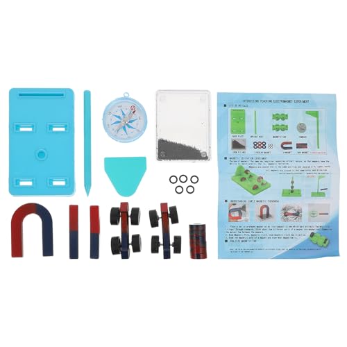 iplusmile Physik Experiment Magnete Kit - Labor Wissenschaft Magnet Set - Labs Junior Wissenschaft Magnet Bildung Wissenschaft Experiment Werkzeuge(Chinesische Version des Handbuchs) von iplusmile